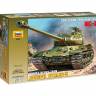 Склеиваемая пластиковая модель советского тяжелого танка ИС-2. Масштаб 1:35