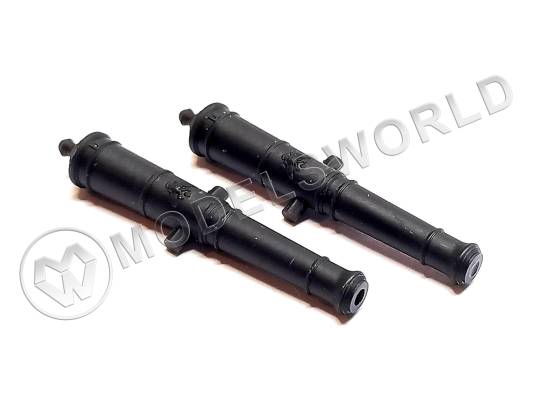 Cтвол 24ф русской пушки с гербом 45 мм MASTER KORABEL, фотополимер, 2 шт