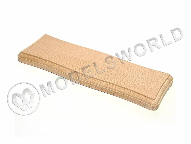 Основание фигурное 300х100 мм, бук - фото 1