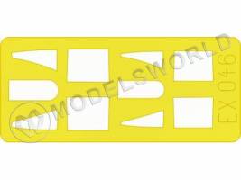 Окрасочная маска для MiG-25 Foxbat A, Revell. Масштаб 1:48