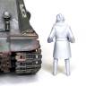 Фигура командира танка СССР, зима  1943 г., поза 1. Масштаб 1:35