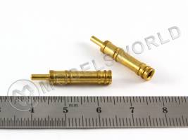 Макет пушки, латунь, 12 мм, 2 шт