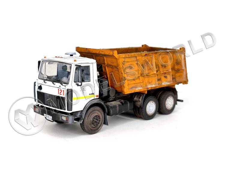 Готовая моделль Самосвал МАЗ в масштабе 1:43 - фото 1