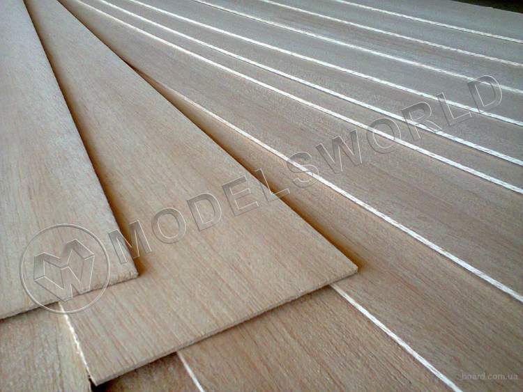 Бальза. Лист 2Х100Х1000 мм, 80-120kgs/cbm, Synhong - фото 1