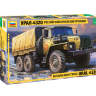 Склеиваемая пластиковая модель Российский армейский грузовик "Урал-4320". Масштаб 1:35