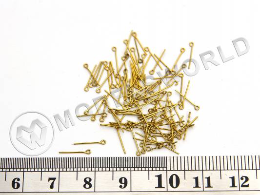 Рым латунь, 0.75х6 мм, 50 шт.