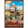 Модель из бумаги Городская площадь. Актеры, серия Средневековый город