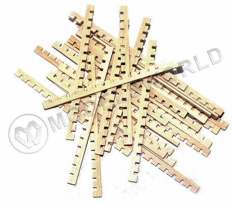 Заготовки для решеток 1х3х34 мм, 30 шт