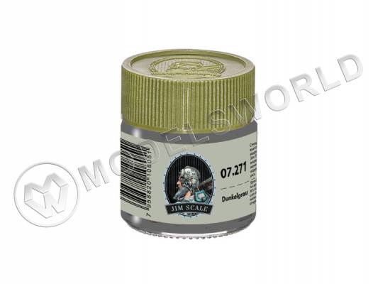 Спиртовая краска Jim Scale Dunkelgrau, 10 мл