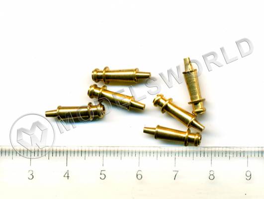 Макет пушки, латунь, 14 мм, 2 шт