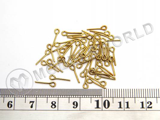 Рым, латунь, 2.2х10 мм, 10 шт