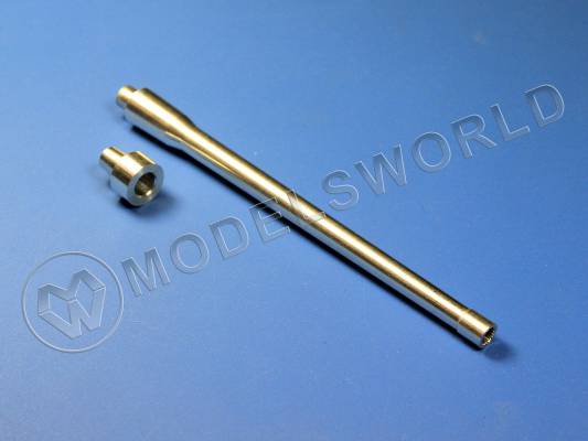 Металлическая 122 мм пушка А-19С для ИСУ-122, с нарезами, съемная втулка, Звезда. Масштаб 1:35