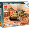 Немецкий огнеметный танк Pz.Kfw III. Масштаб 1:100