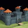 Склеиваемая пластиковая модель Средневековая каменная крепость. Масштаб 1:72