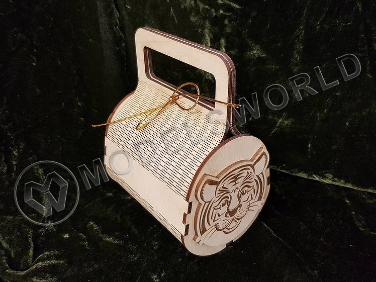 Сумочка подарочная "тигр" - фото 1