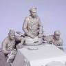 Фигуры Германский танковый экипаж для Pz.Kpfw.III/IV, лето 1940-45 гг. Масштаб 1:35