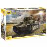 Склеиваемая пластиковая модель Советский средний танк Т-28. Масштаб 1:72