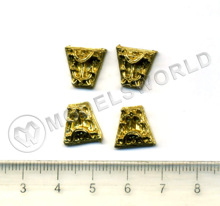 Декоративный элемент, якорь, 12 мм, металл 1 шт. - фото 1