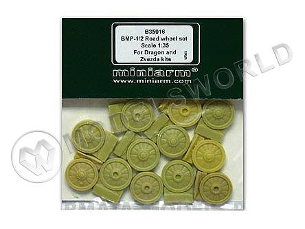 Опорные катки для БМП-1/2. Масштаб 1:35