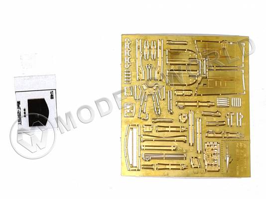 Фототравление интерьер кабины пилота МиГ-25 РБТ. Масштаб 1:48