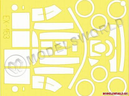 Окрасочная маска для A-26C, Revell. Масштаб 1:48