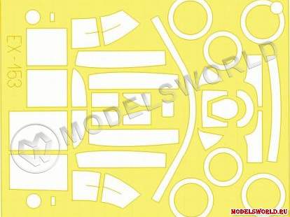 Окрасочная маска для A-26C, Revell. Масштаб 1:48 - фото 1