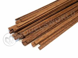 Рейка 2.0х2.0x500 мм, красное дерево, 1 шт.