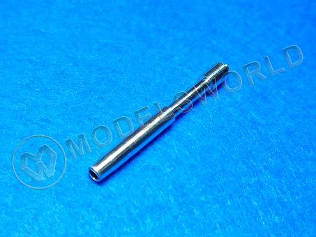 Металлическая 75 мм немецкая пушка KwK 37 L/24 (Pz.IV A-F1, Pz.III N, SdKfz.233, SdKfz.234/3, Stug.III A-E), длинный казенник, без нарезов. Масштаб 1:35 - фото 1