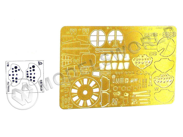 Фототравление для модели И-16, ICM. Масштаб 1:48 - фото 1