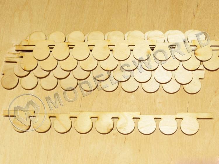 Фигурная планка, 30 см - фото 1