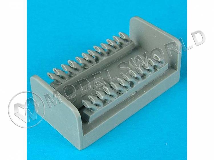 Конверсионный набор P-400 Aircobra Exhausts, Hasegawa. Масштаб 1:48 - фото 1