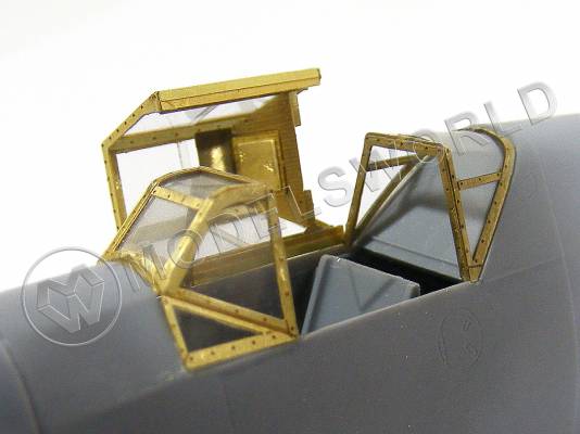 Фототравление фонарь Bf-109/F, Звезда. Масштаб 1:48