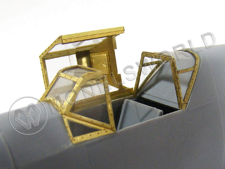 Фототравление фонарь Bf-109/F, Звезда. Масштаб 1:48 - фото 1