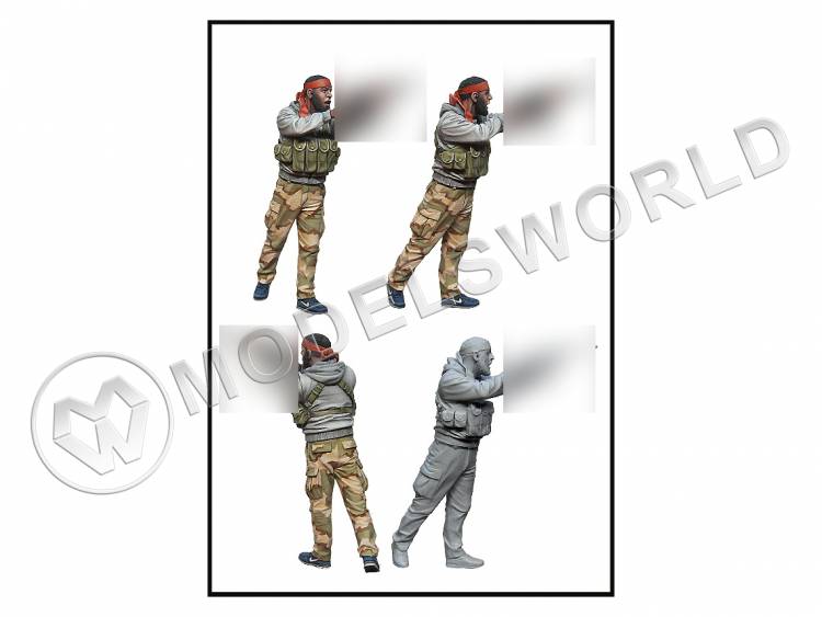 Фигура Арабский повстанец. Масштаб 1:35 - фото 1