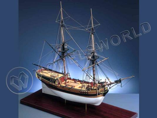 Набор для постройки модели корабля HM BRIG SUPPLY. Масштаб 1:64