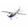 Радиоуправляемая модель самолёта Top RC Cessna 182 400 class синяя 965 мм KIT