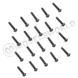 Мелкий крепёжный с выпуклой шляпкой М3*18 мм - фото 1