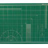 Коврик для резки JAS, самовосстанавливающийся 3-х слойный, А2, 450 х 600 мм