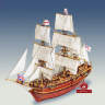 Набор для постройки модели корабля HMS BOUNTY английский шлюп. Масштаб 1:50