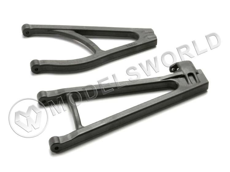 Рычаги подвески левые верхний/нижний TRAXXAS Revo/Summit 1/10, 2 шт - фото 1