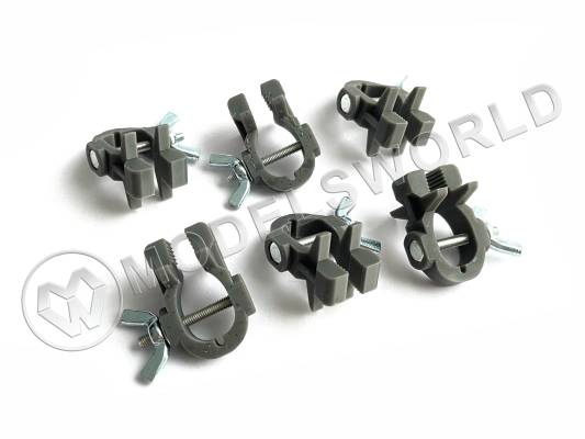 Зажимы СВ Модель на шпангоуты тоньше 5 мм, 6 шт