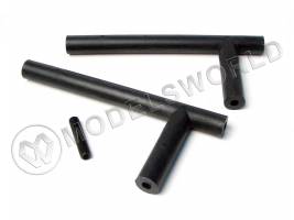 Средняя часть защиты двигателя, Rear shed connecting rod.