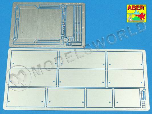 Фототравление для Russian Medium Tank German "Schutzen" for captured 34/76 tank. Масштаб 1:35