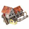 Модель из бумаги Конюшня, серия Средневековый город
