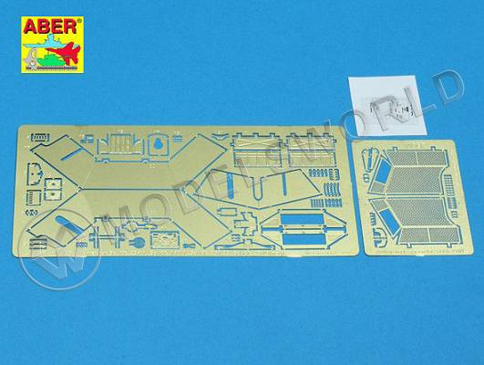 Фототравление башня for Sd.Kfz. 234/1, Sd.Kfz.140/1,Sd.Kfz. 251/23, Sd.Kfz. 250/9 (neu). Масштаб 1:35