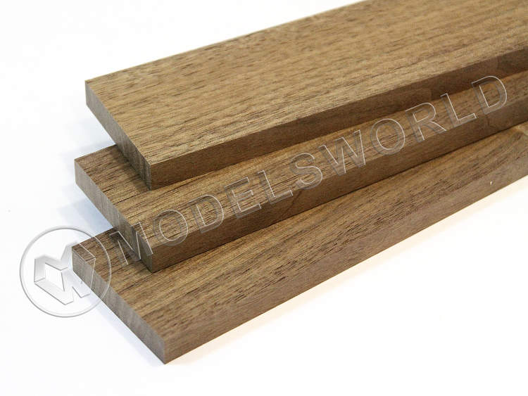 Плашка 10x50x500, орех - фото 1