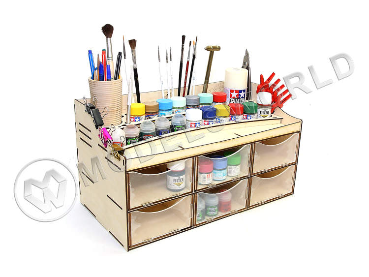 Рабочая станция №2 c шестью ящиками. WorkStation №2 - фото 1