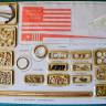 Набор для постройки модели корабля AMERICA. Масштаб 1:66