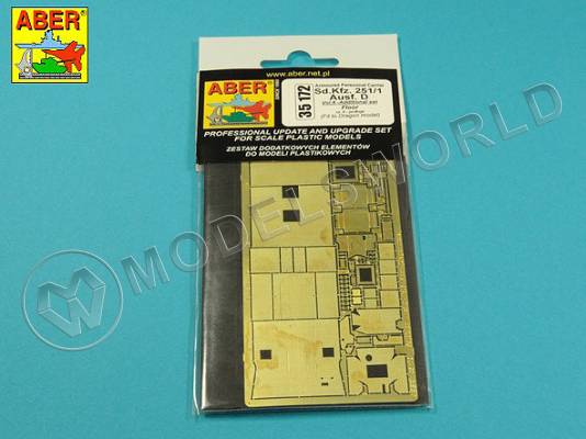 Фототравление Sd.Kfz 251/1 Ausf.D Floor, Dragon. Масштаб 1:35