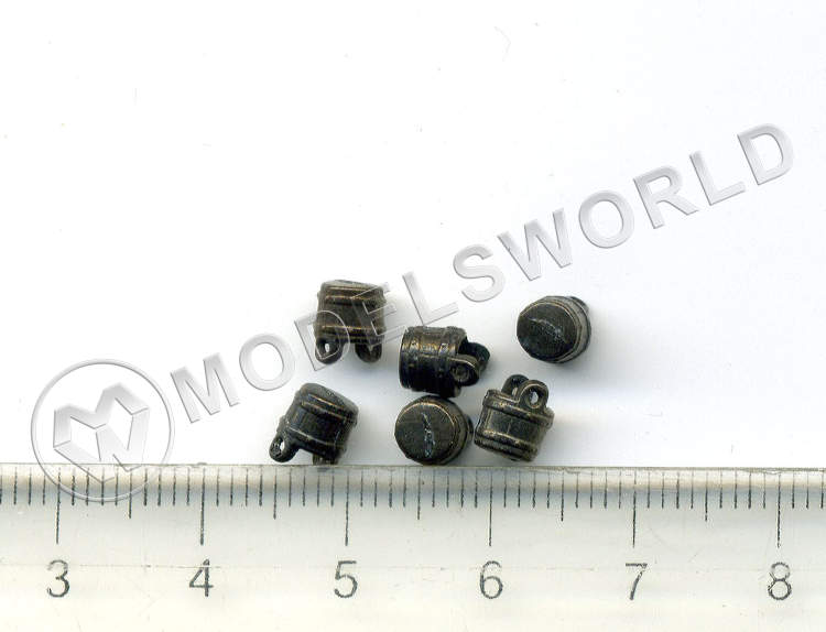 Ведро, металл, 6 мм, 2 шт - фото 1